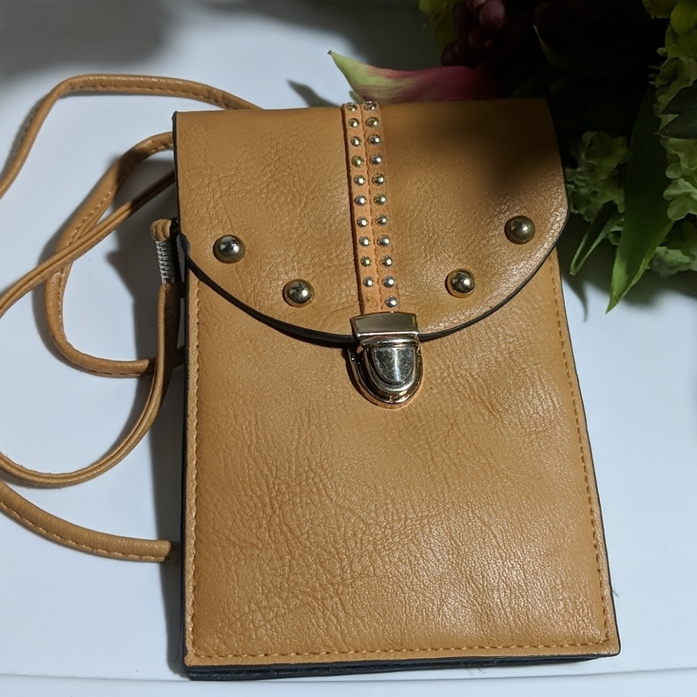 Leather Crossbody purse phone
